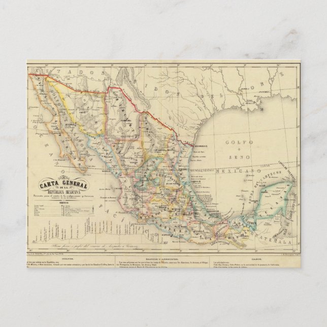 Mexico Postcard (Front)