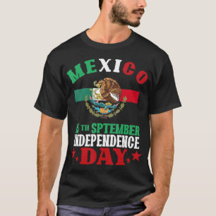 Mexico Pride Independence Day 0 Mexican Flag 0 T-Shirt
