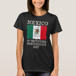 Mexico Pride Independence Day 2022 Mexican Flag 20 T-Shirt