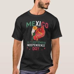 Mexico Pride Independence Day 2022 Mexican Flag 20 T-Shirt
