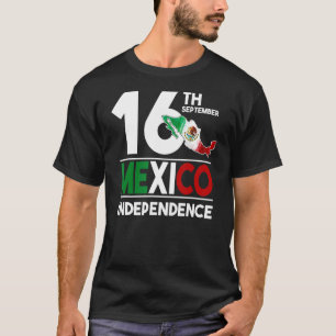 Mexico Pride Independence Day 2022 Mexican Flag co T-Shirt