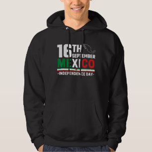 Mexico Pride Independence Day 2022 Mexican Flag Ma Hoodie