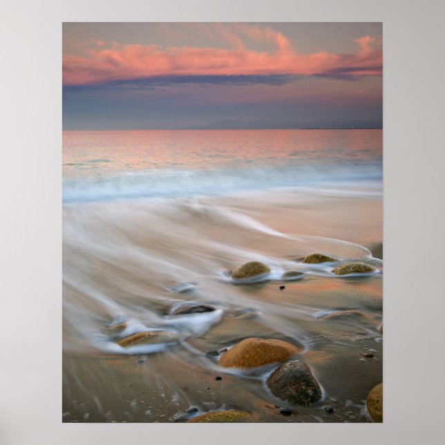 Mexico, Puerto Vallarta.  The Bay of Banderas Poster (Front)