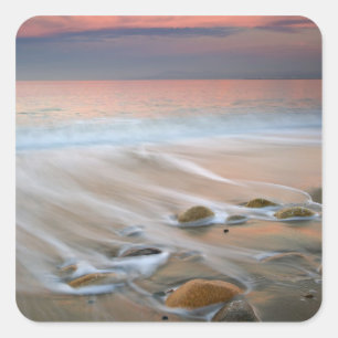 Mexico, Puerto Vallarta. The Bay of Banderas Square Sticker