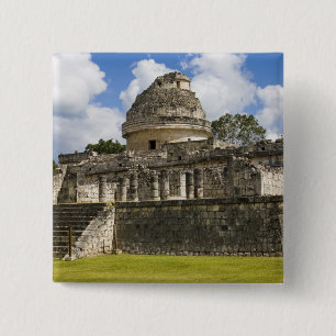 Mexico, Quintana Roo, near Cancun, 15 Cm Square Badge