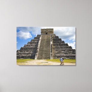 Mexico, Quintana Roo, near Cancun, Chichen 2 Canvas Print