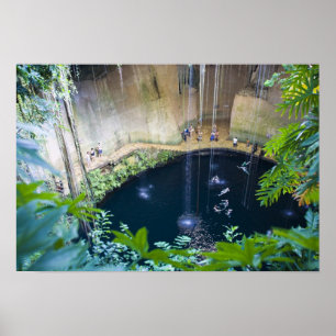 Mexico, Quintana Roo, near Chichen Itza, Poster
