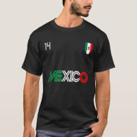 Mexico Retro Football Soccer Mexican Flag