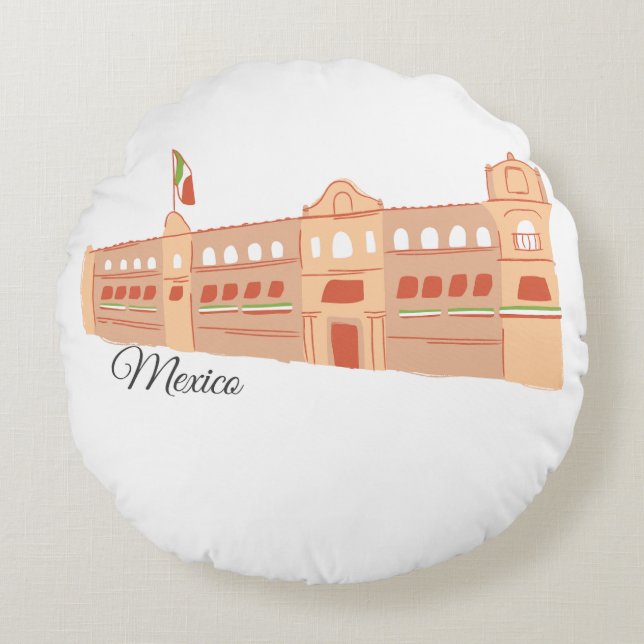 MEXICO ROUND CUSHION (Front)