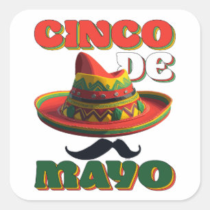 MEXICO’S VICTORY. SQUARE STICKER
