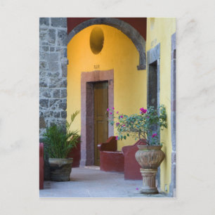 Mexico, San Miguel de Allende, Archway entrance Postcard