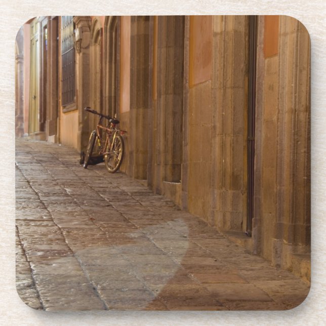 Mexico, San Miguel de Allende, Sidewalk with Coaster (Front)