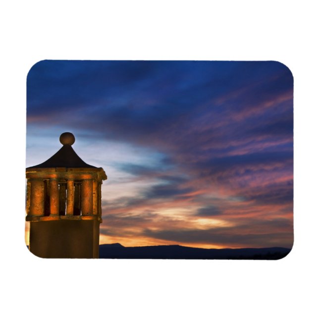 Mexico, San Miguel de Allende. Sunset over Magnet (Horizontal)
