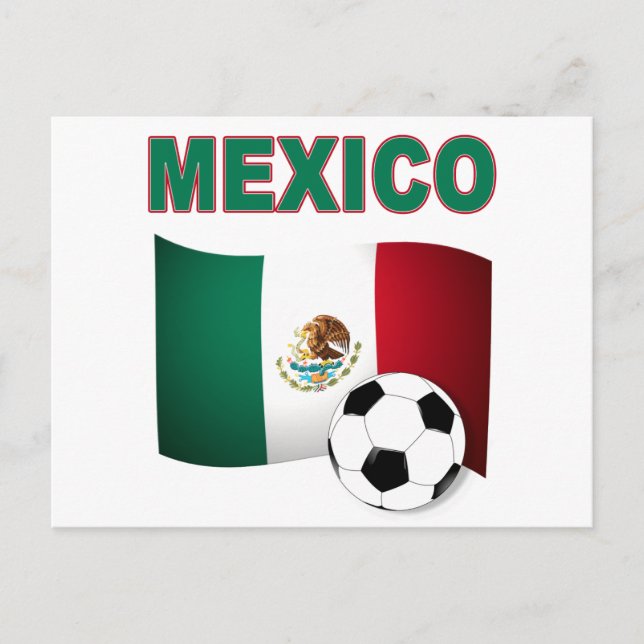 Mexico Soccer 0535 Postcard (Front)