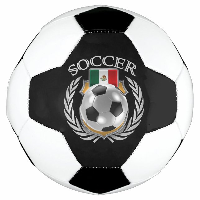 Mexico Soccer 2016 Fan Gear Soccer Ball (Front)