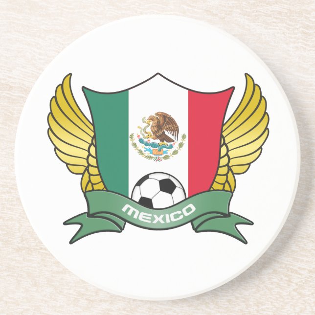 Mexico Soccer Coasters (Front)
