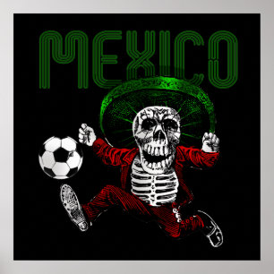 Mexico Soccer El tri Futbol Beyond Death gifts Poster