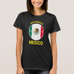 Mexico Soccer Fan 2022 Mexico Flag National Team T-Shirt