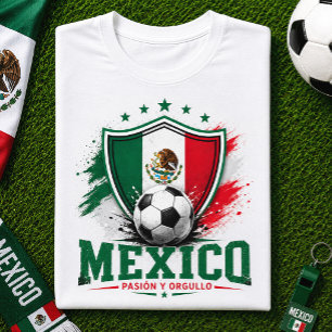 Mexico Soccer Fan El Tri Football World Cup Futbol T-Shirt