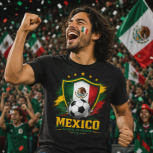 Mexico Soccer Fan El Tri Football World Cup Futbol T-Shirt