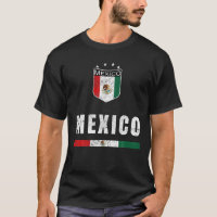 Mexico Soccer Fans Jersey Mexican Flag Football