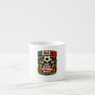 MEXICO Soccer Football Custom 2026 ANY YEAR  Espresso Cup