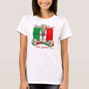 Mexico Soccer Game On Spaghetti Strap T-Shirt