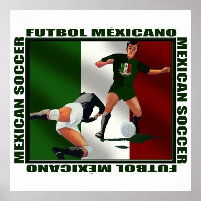 Mexico Soccer Poster (Front)