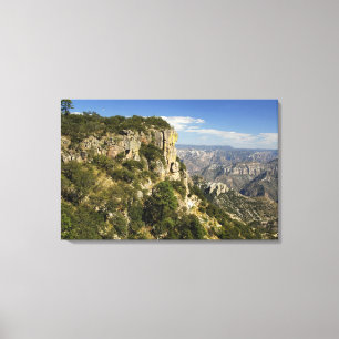 Mexico, State of Chihuahua, Copper Canyon. THIS Canvas Print