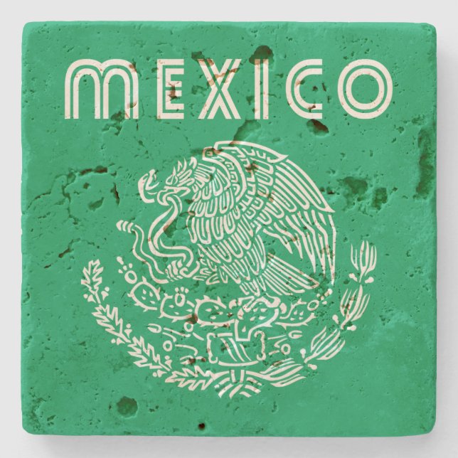 Mexico Stone Coaster (Front)