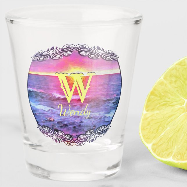 Mexico Sunset 0909 Shot Glass (Creator Uploaded)