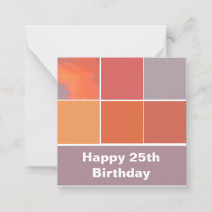 Mexico Sunset Colours Card