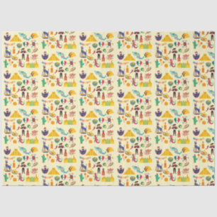 Mexico Symbols Tissue Paper