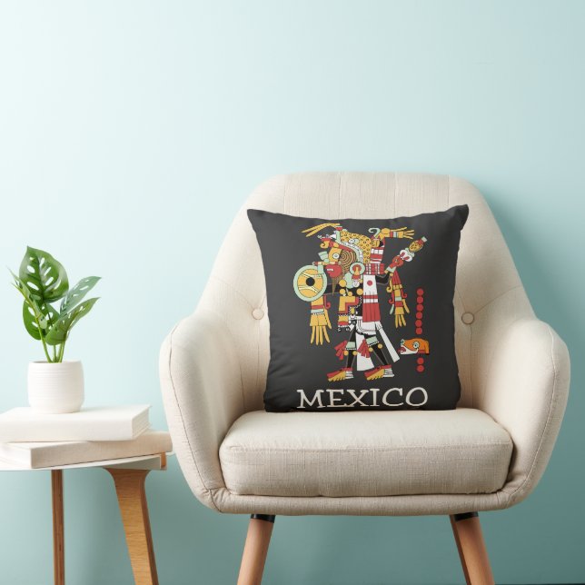 Mexico Throw Pillow (Chair)