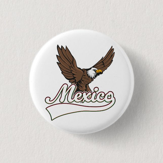 Mexico Travel logo 3 Cm Round Badge (Front)
