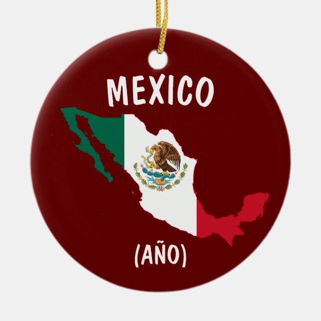 Mexico Trip Christmas Ornament (Front)