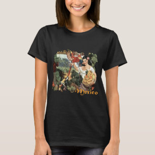 Mexico Tropical Flower Splendour Travel T-Shirt