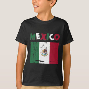 Mexico Vintage Mexican Flag Pride Hat Jersey 1  T-Shirt