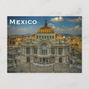 Mexico Vintage Tourism Travel Add Postcard