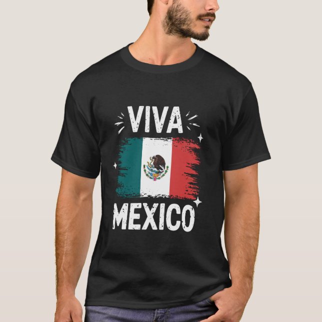 Mexico Viva Mexico T-Shirt (Front)