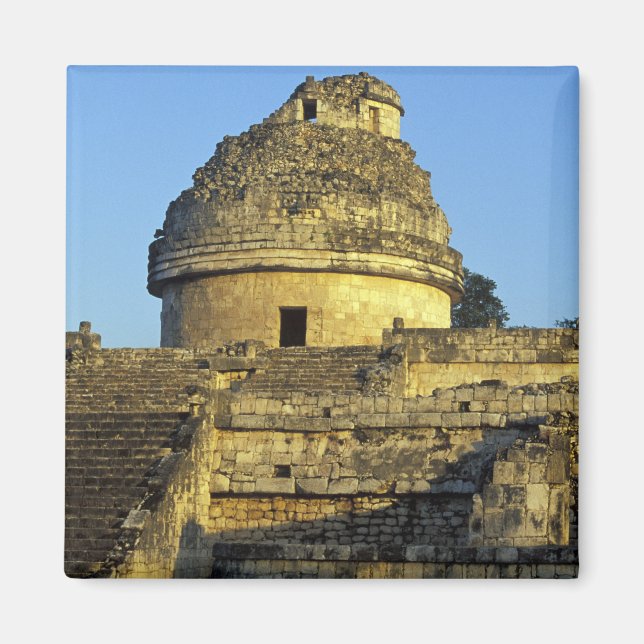 Mexico, Yucatan. Caracol: astronomical Magnet (Front)