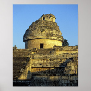 Mexico, Yucatan. Caracol: astronomical Poster