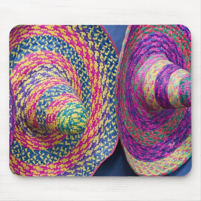 Mexico, Yucatan, Merida, traditional woven Mouse Pad (Front)