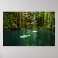 Mexico, Yucatan, Scenic Lake