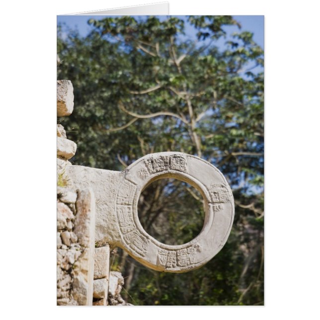 Mexico, Yucatan, Uxmal. Uxmal, a large (Front)