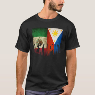 Mexipino Mexican Filipino American Heritage T-Shirt