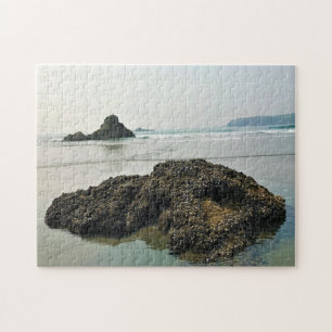 Meyers Beach North, Gold Beach, Oregon Jigsaw Puzzle