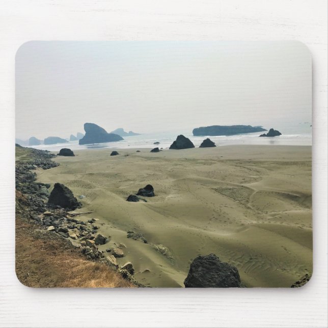 Meyers Beach North, Gold Beach, Oregon Mouse Pad (Front)