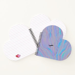 Mezmerizing Iridescent Stone Notebook