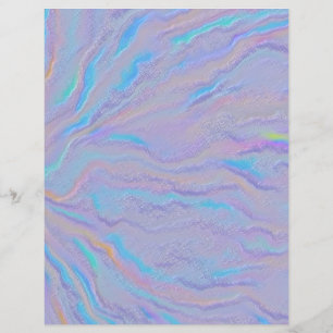 Mezmerizing Iridescent Stone Scrapbook Paper
